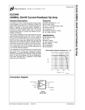 DataSheet CLC446 pdf